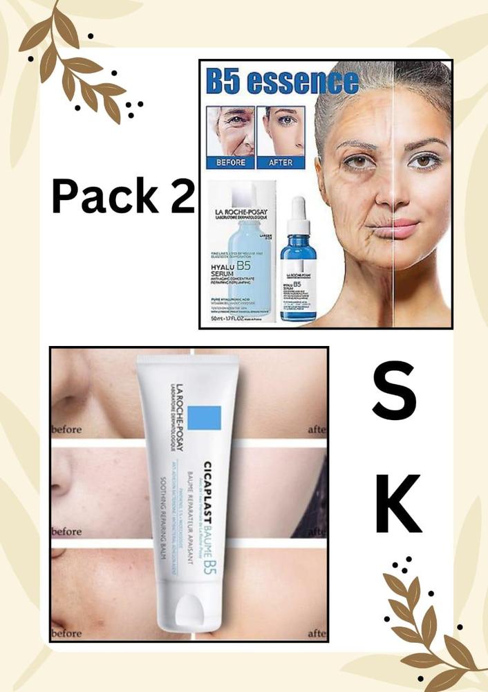 Hyaluronic Acid B5 Serum & Balm Pack 2 for Glowing Skin