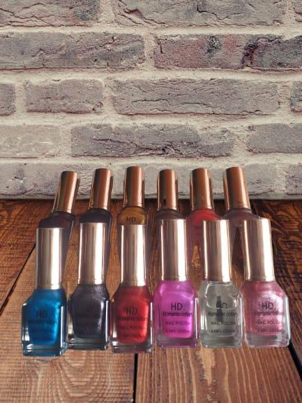 Pakistani Women Nail Polish Set 12 Colors Chip Resistant