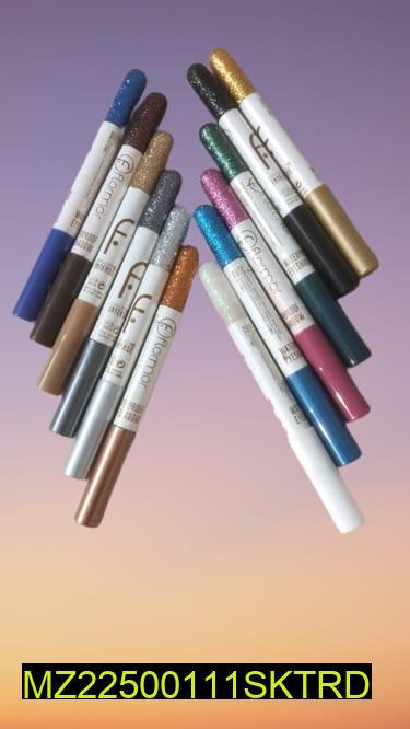 Glitter Pencils 12 Colors Wedding Party Makeup