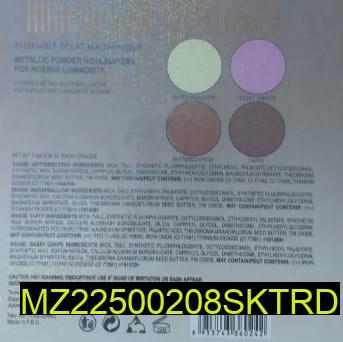 4 In 1 Blusher Highlighter Kit
