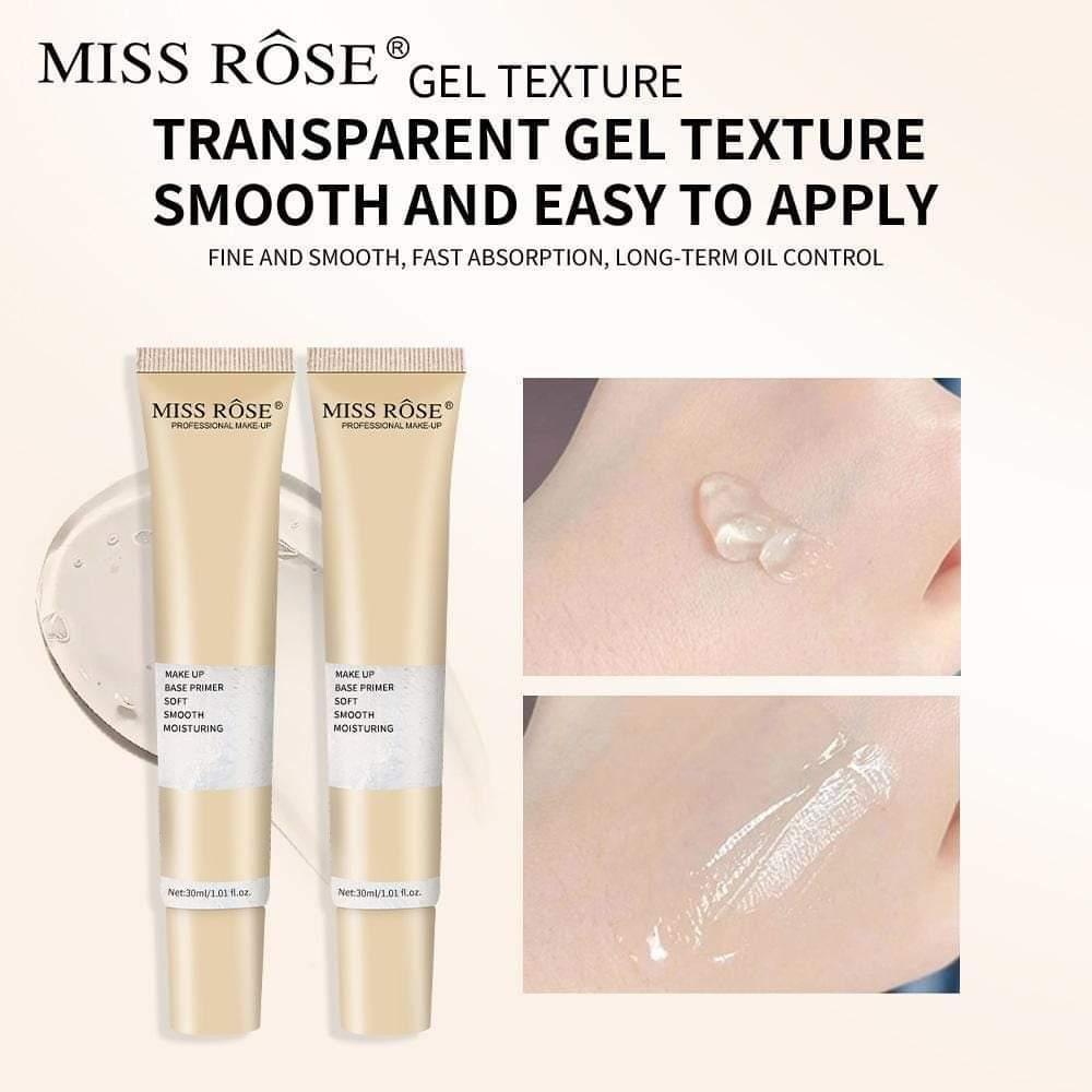 Miss Rose Moisturizing Primer 30ml Lightweight Hydrating