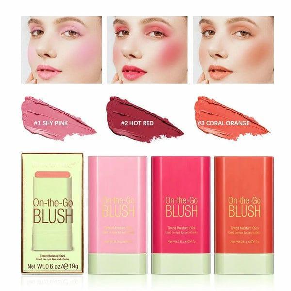 Blush Pack Shy Pink Hot Red Coral Orange Long Lasting