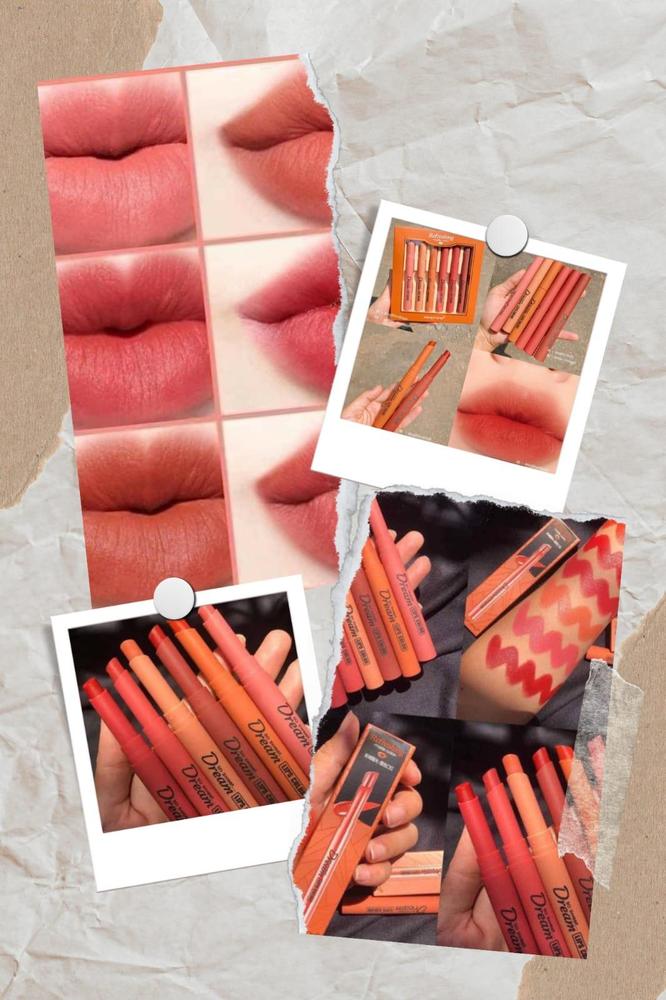 Pakistani Summer Lipstick Set 6 Shades Long Lasting