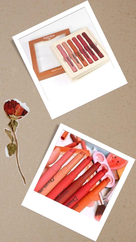 Pakistani Summer Lipstick Set 6 Shades Long Lasting