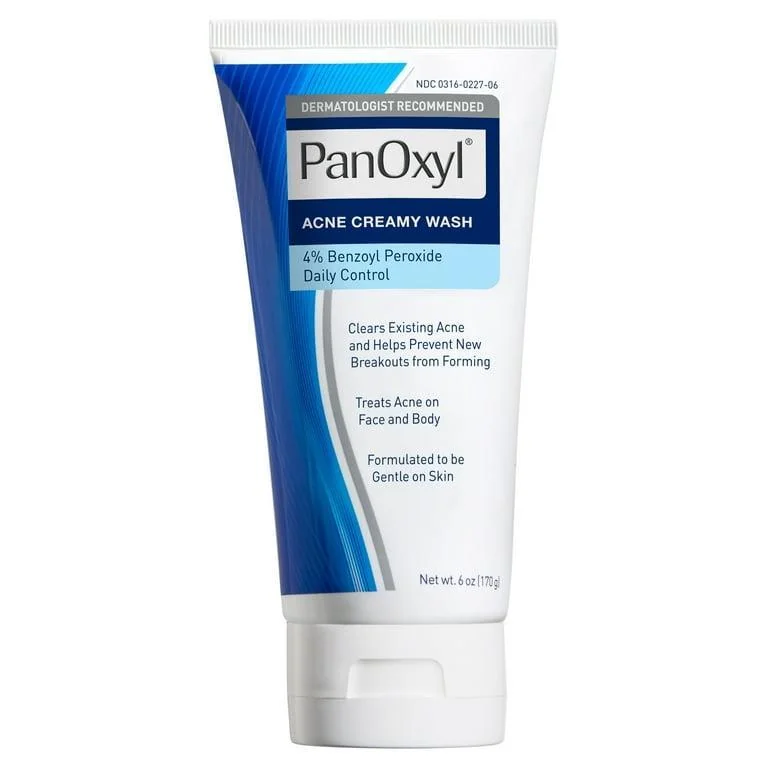 PanOxyl Acne Creamy Wash 4% Benzoyl Peroxide 170g