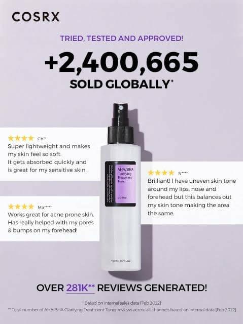 Aminabna Clarifying Toner Spray Bottle for Pakistani Skin