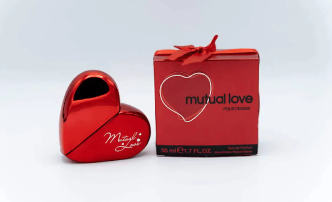 Mutual Love Perfume For Women Heart Shape Perfume Decorating Perfume 50 ml