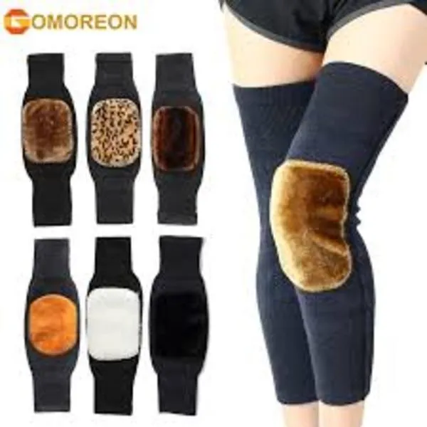 Unisex Wool Knee Warmers, Easy Wear, Formal Wear