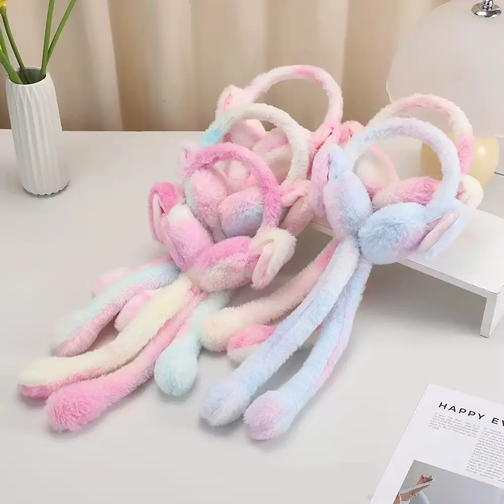 1 Pc Fur Rabit Earmuffs