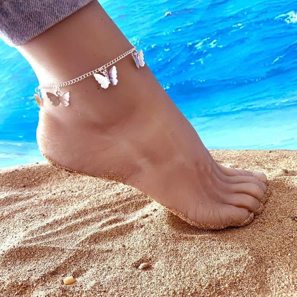Silver Plated Anklet