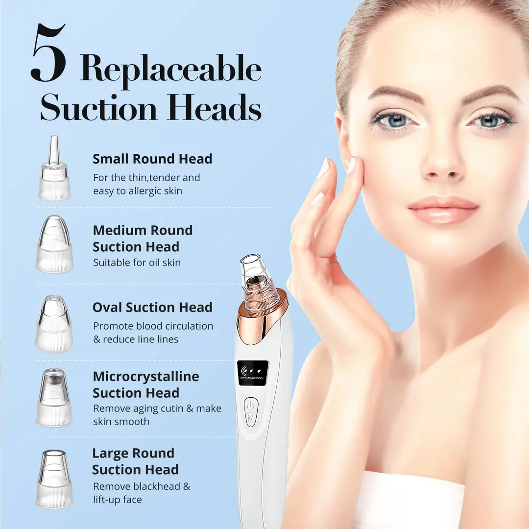 Comfortable Grip and Ergonomics Design Blackhead Removing Tool