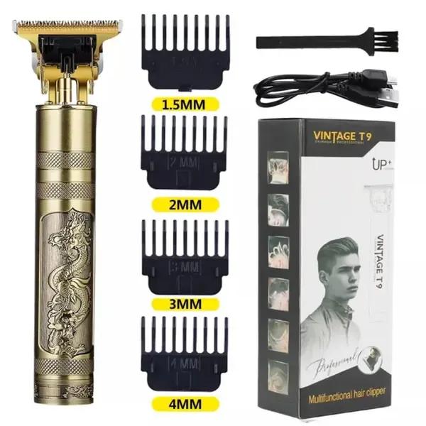 Men's Wet Dry Hair Trimmer with Dragon Design