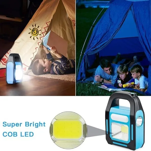 Rechargeable Emergency Light 13 Solar Rechargeable Powerful light that lasts for hours