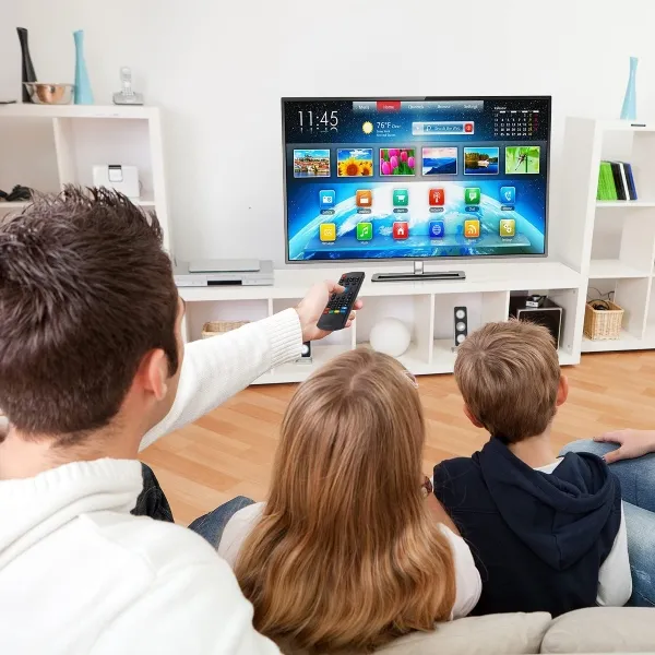 Smart TV Controller Black 12" Sixaxis Sensing