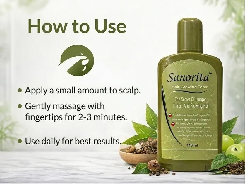 Sanorita Herbal Hair Growth Tonic 100ml