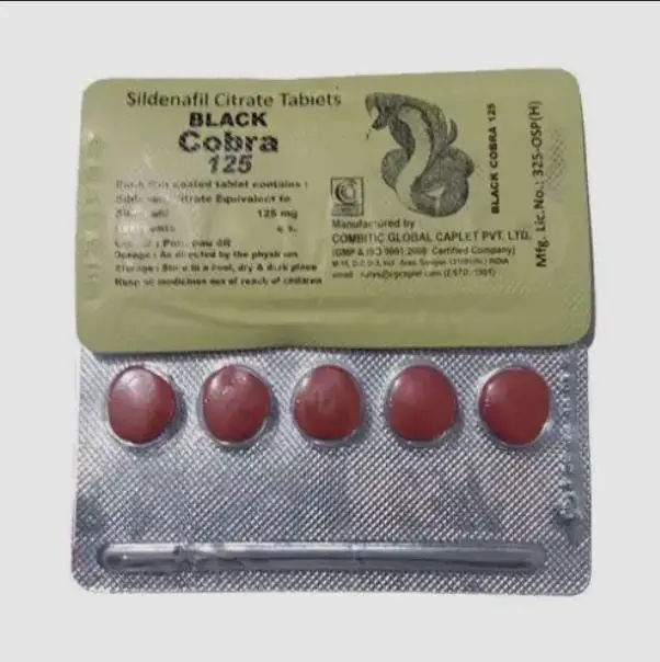 Black Cobra Tablets (For Men)-1Stips