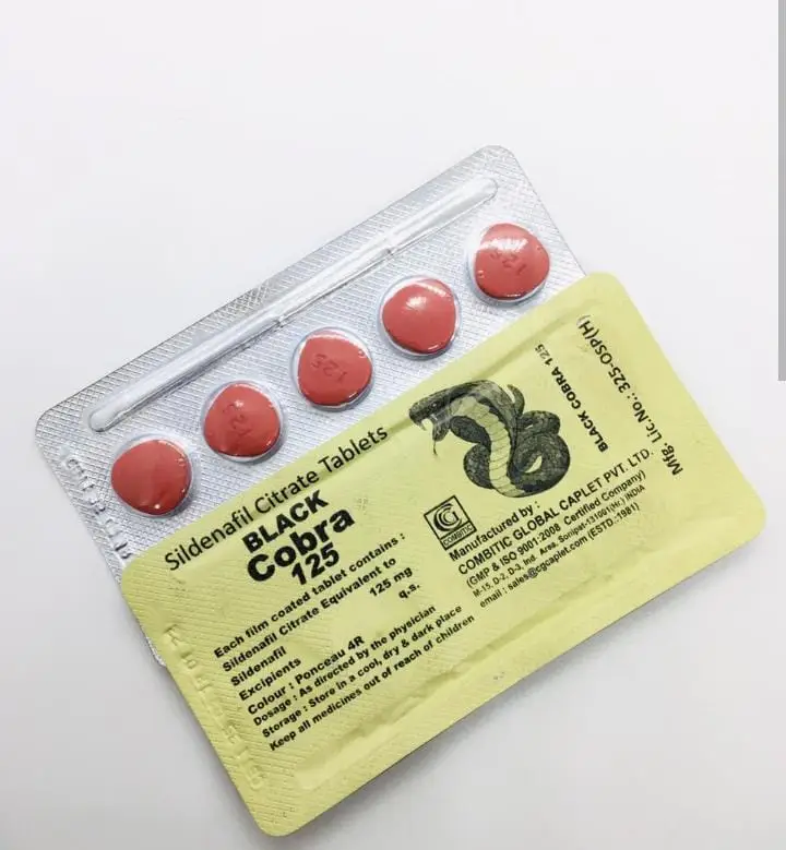 Black Cobra Tablets (For Men)-1Stips