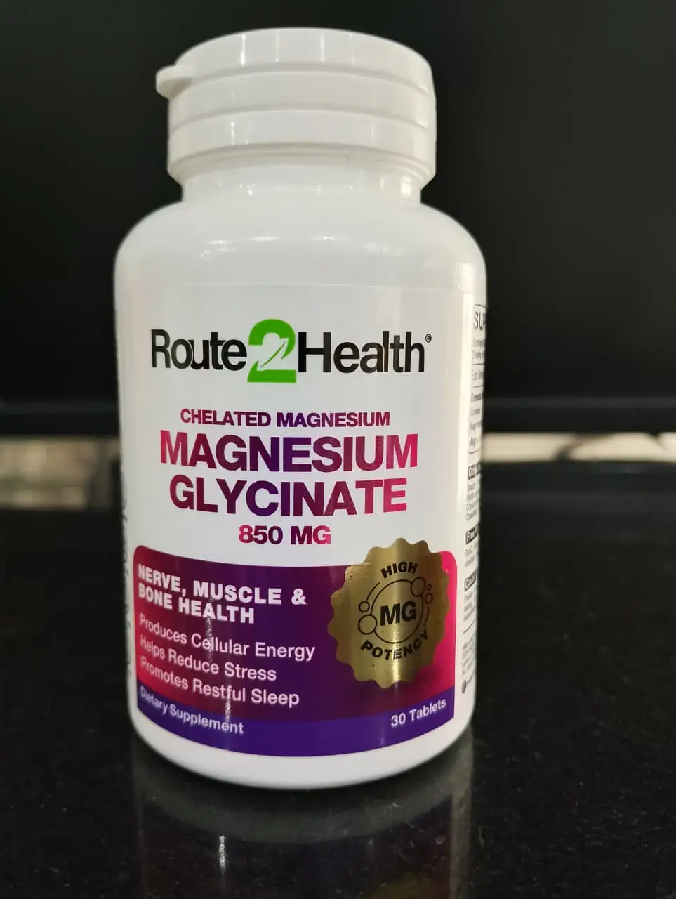 Magnesium Glycinate 850mg Tablet (Men/Women Used)