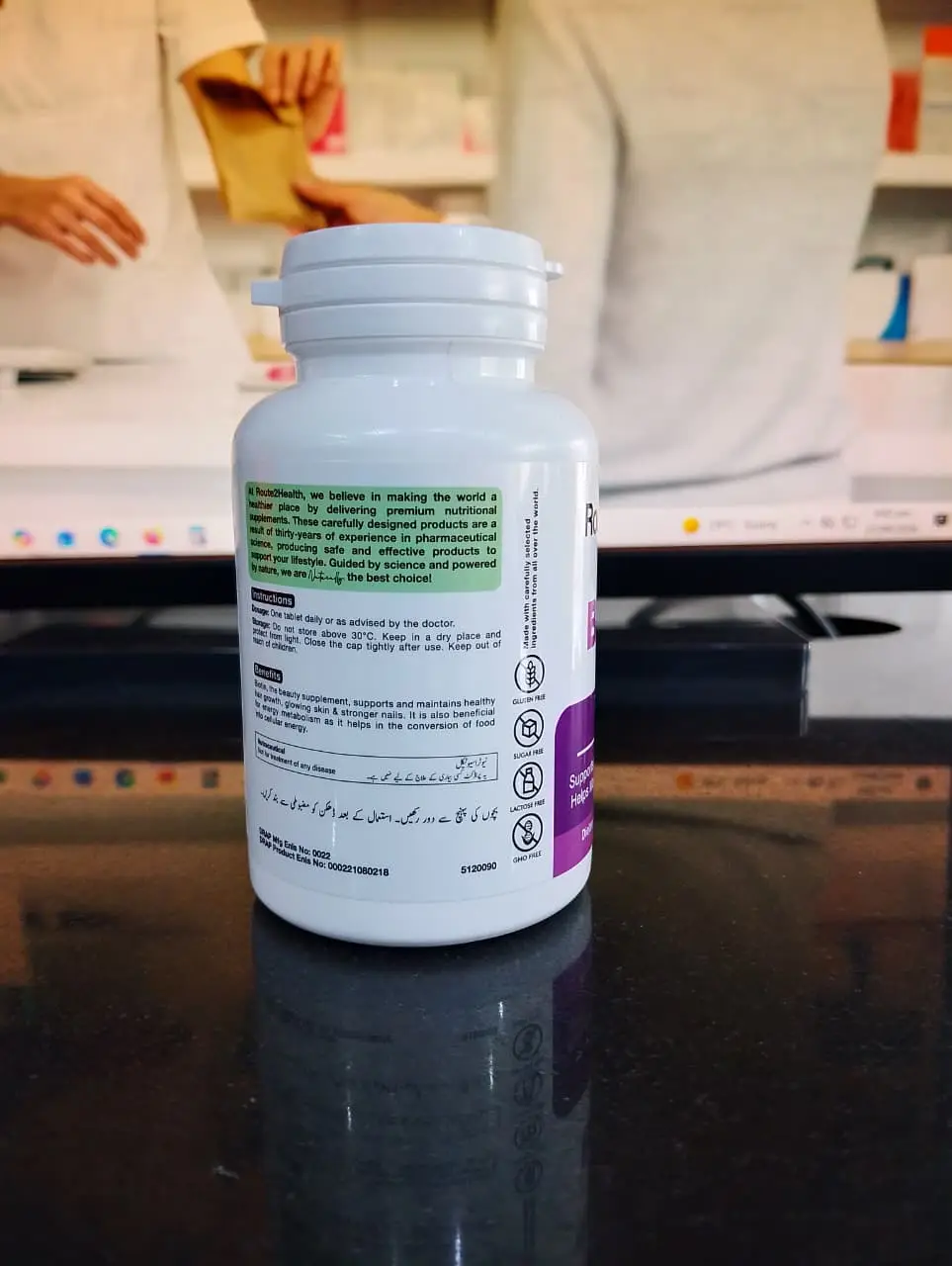 Biotin 2500mcg Tablets-1Pack