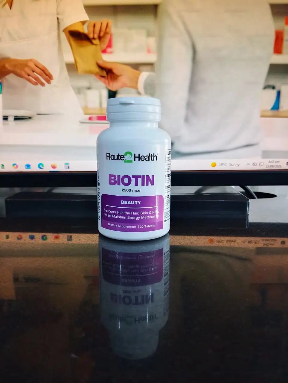Biotin 2500mcg Tablets-1Pack