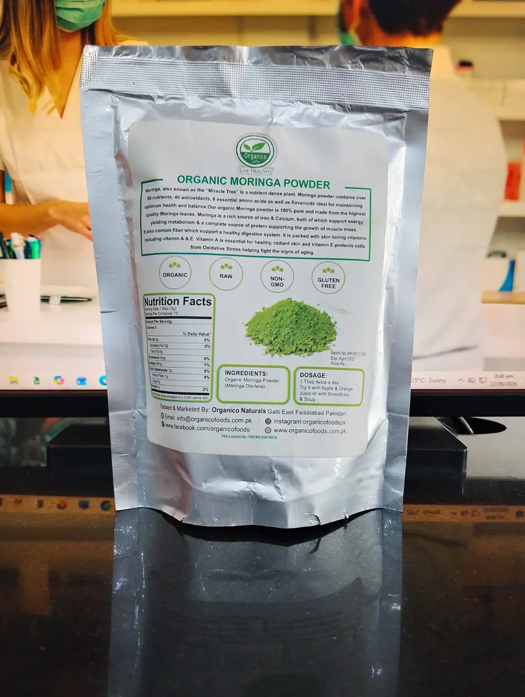 Moringa Powder 225g