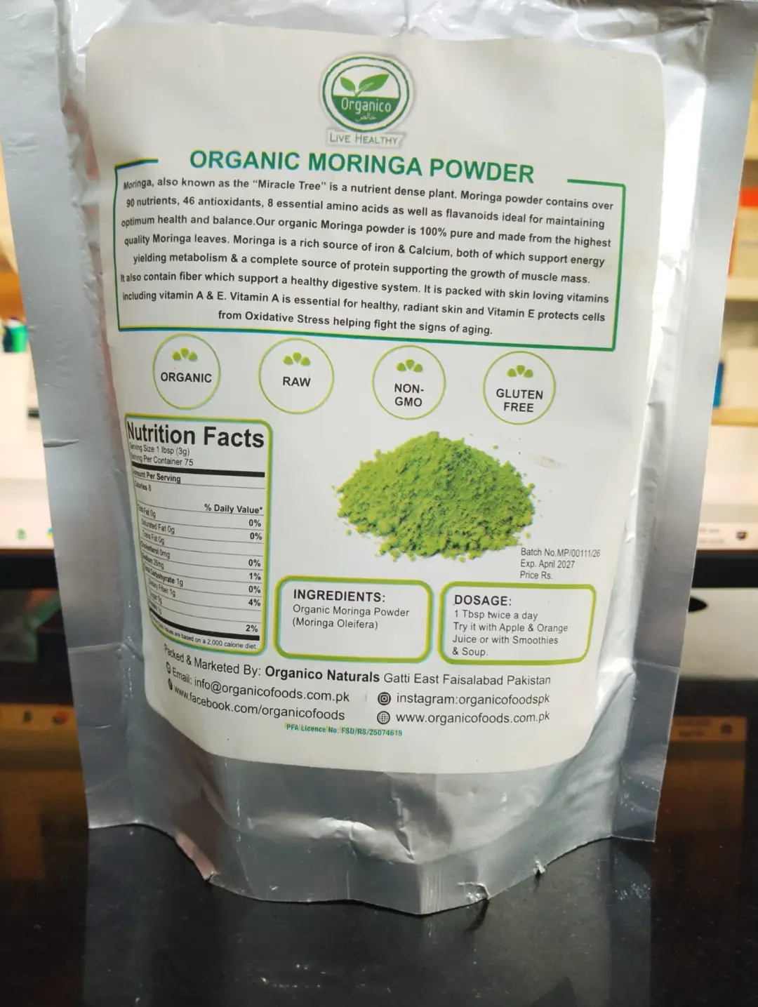 Moringa Powder 225g