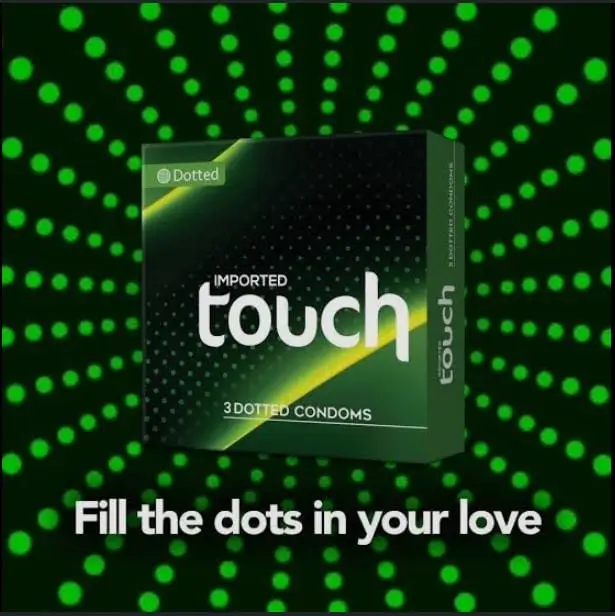 Touch Dotted Condoms-3Pics(Imported)