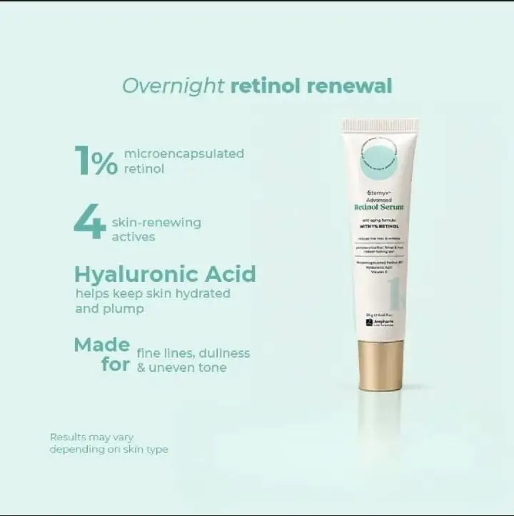 Eternyx Advanced Retinol Serum [ 20g -Night Time Treatment