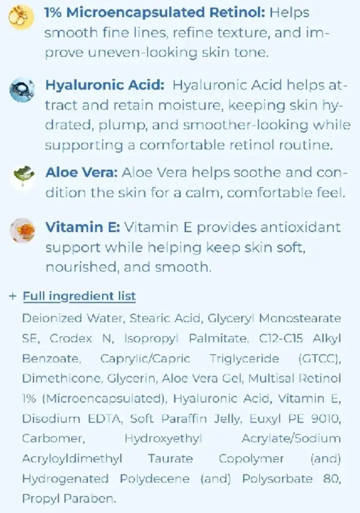 Eternyx Advanced Retinol Serum [ 20g -Night Time Treatment