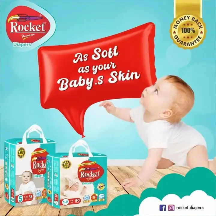 Rocket Pampers (Small Size)-80pics