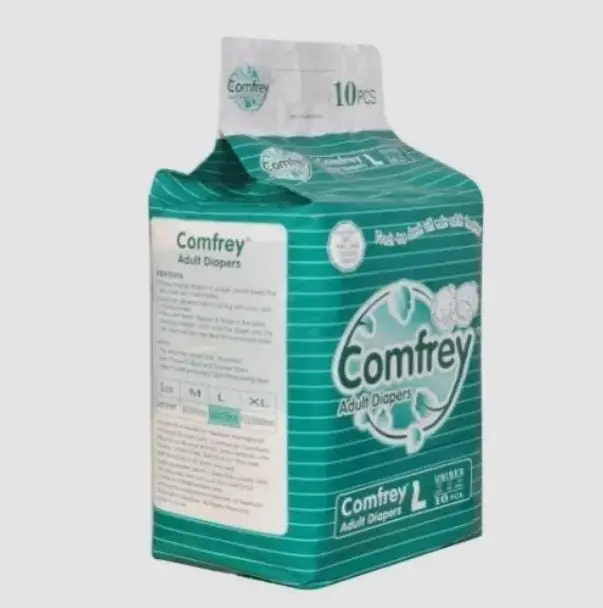 Comfrey Adult Diapers-Size Large(1Pack)