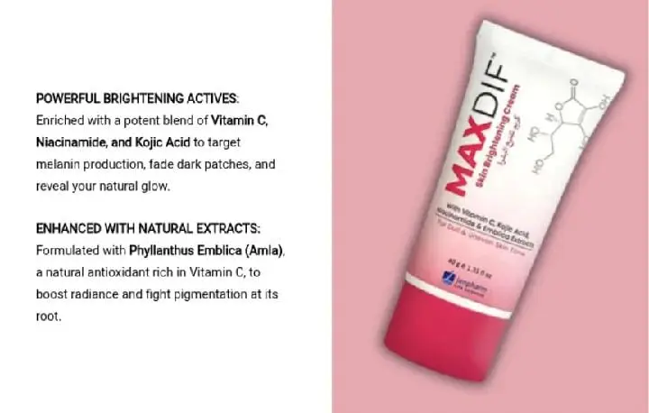 Maxdif Whitinging Cream-Jenpharm