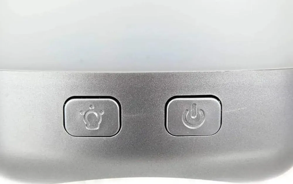 White Air Humidifier with LED Light & 200mAh Battery