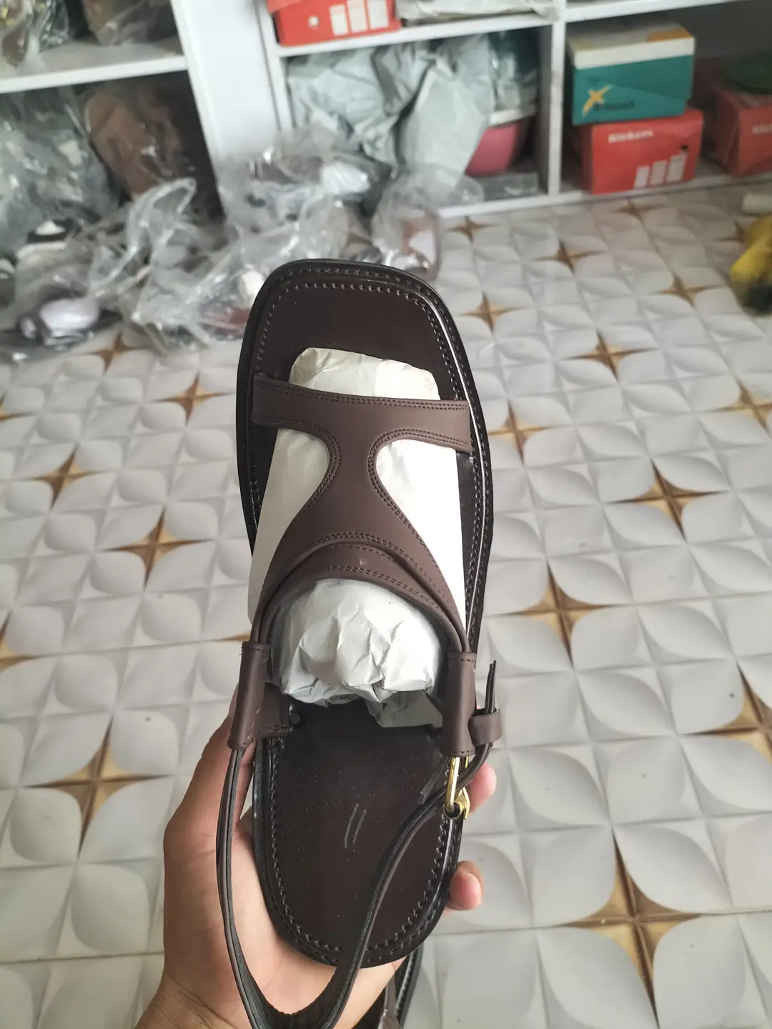 Men's Leather Casual Sandals