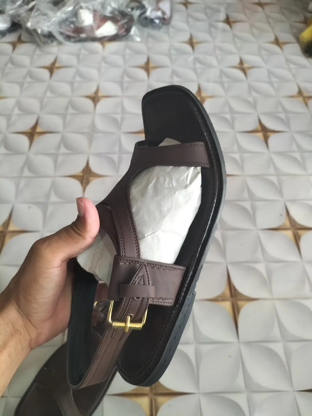 Men's Leather Casual Sandals