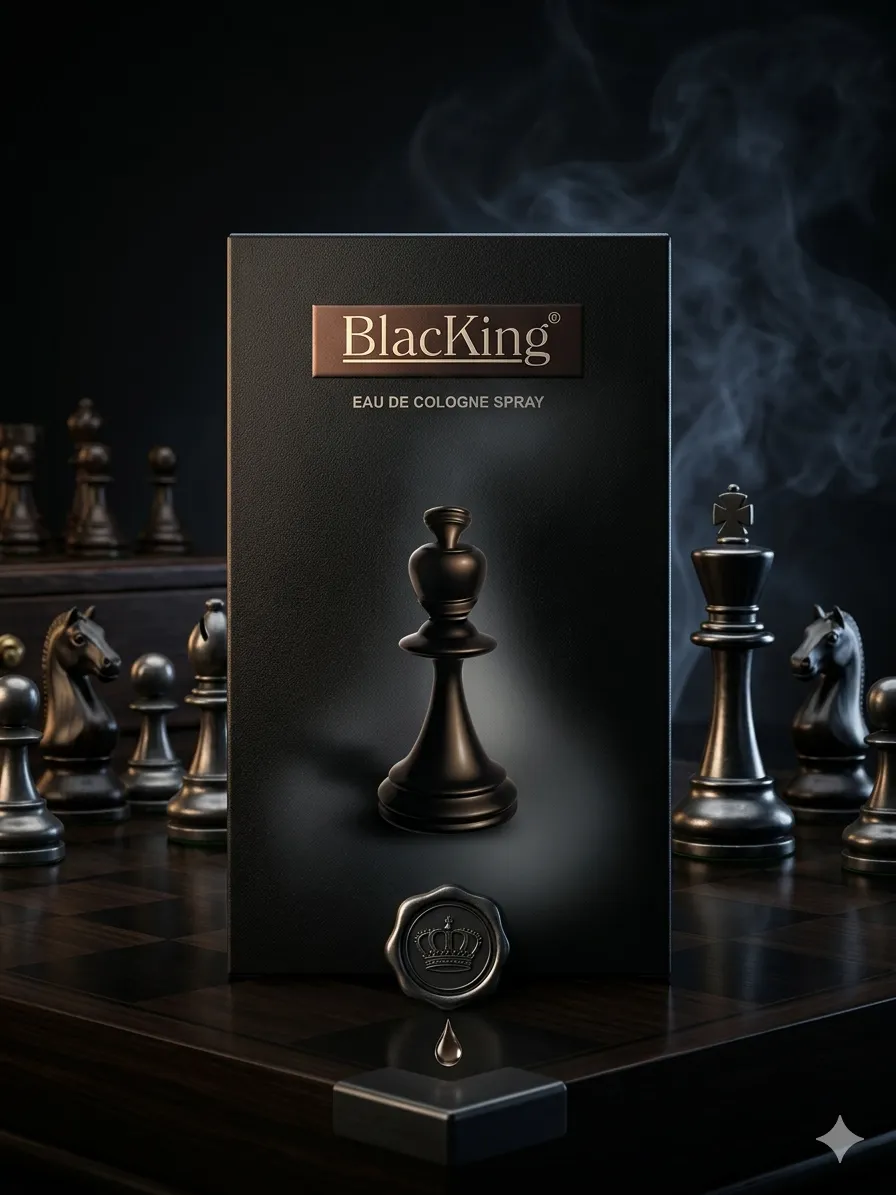 Black King Eau De Cologne Spray 100ml For Men