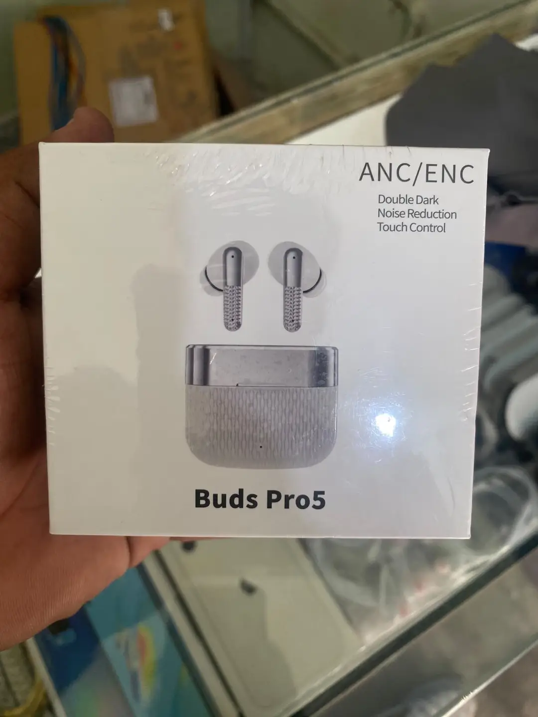 Buds Pro 5 Black – Premium ANC/ENC Wireless Earbuds