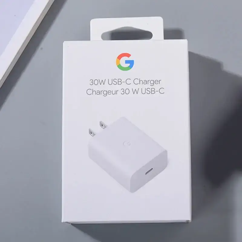 Google 30W USB-C Fast Charger (Original) – PD 3.0 Fast Charging Adapter