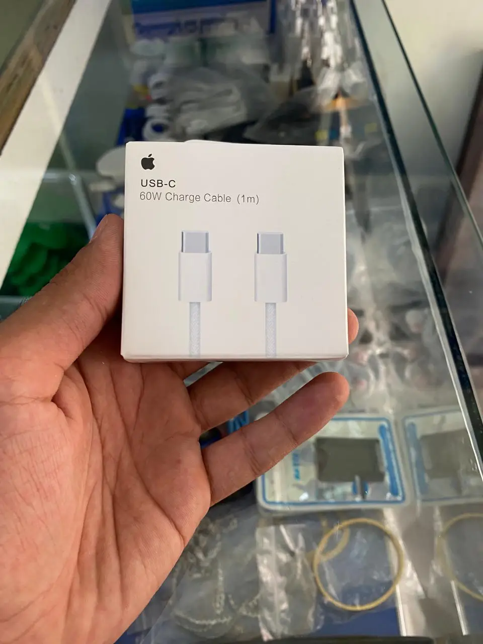Apple Original USB-C to USB-C 60W Fast Charging Cable (1 Meter) – White
