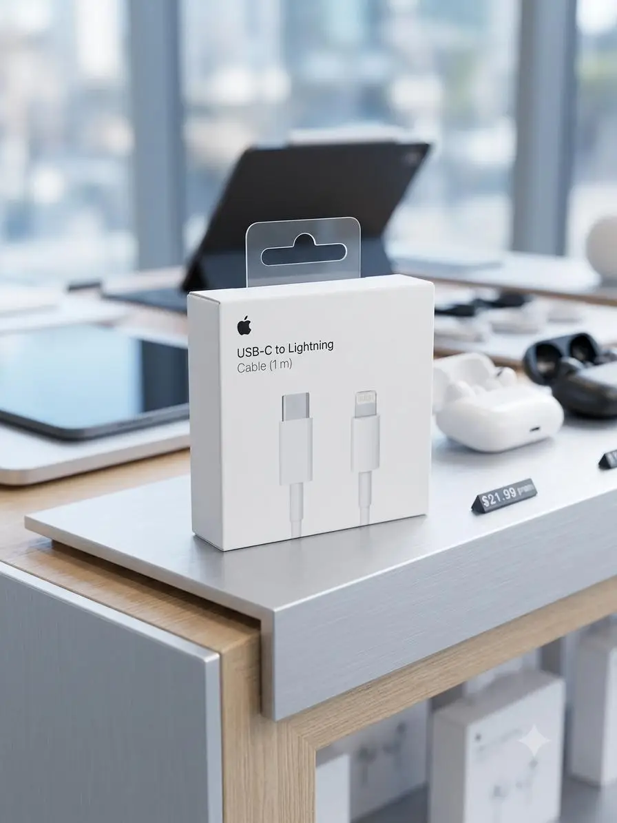 Original Apple USB-C to Lightning Cable (1m) – Fast Charging & Data Sync