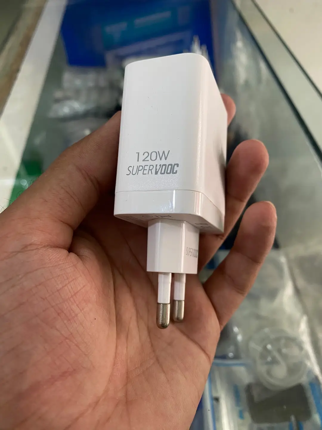120W SUPERVOOC Fast Charger with Type-C Cable | High Quality | OPPO & OnePlus Compatible