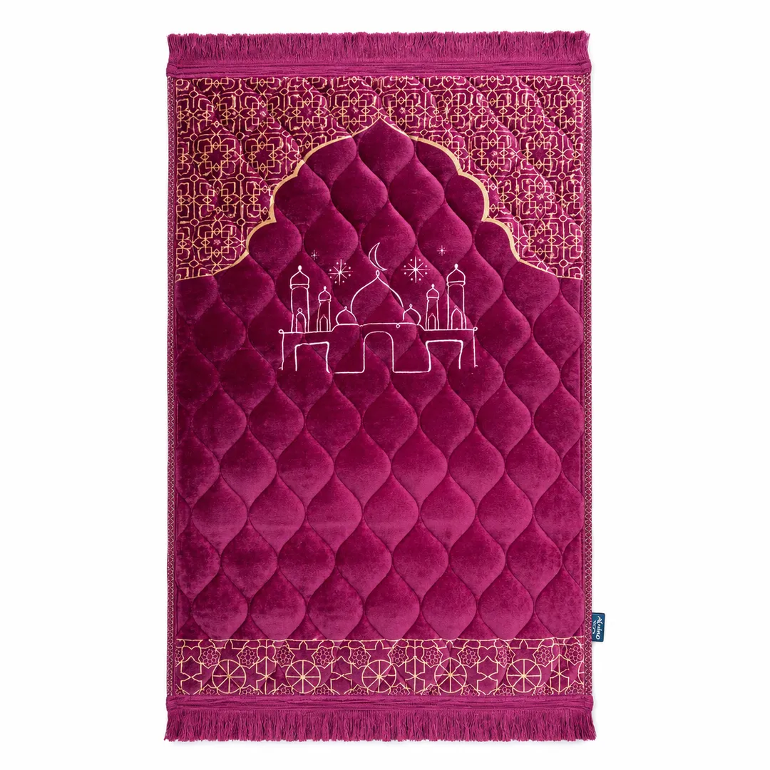 Polyester Printed Prayer Mat King size Cozy n Breathable