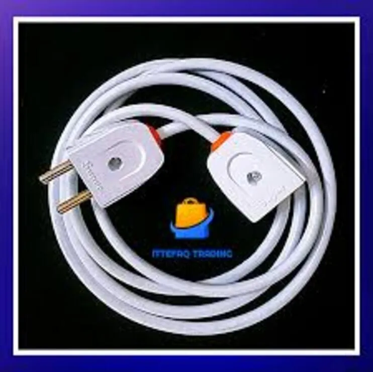 Electrical Extension Cable 05ft 40/76 With 2 Pin Male Female Electric Plug Flexible HQ 40/76 two core cable