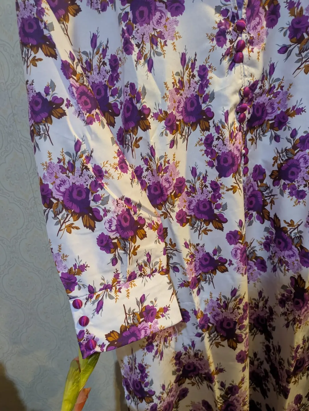 2 Pcs Women's Stitched Cotton Printed Shirt And Trouser