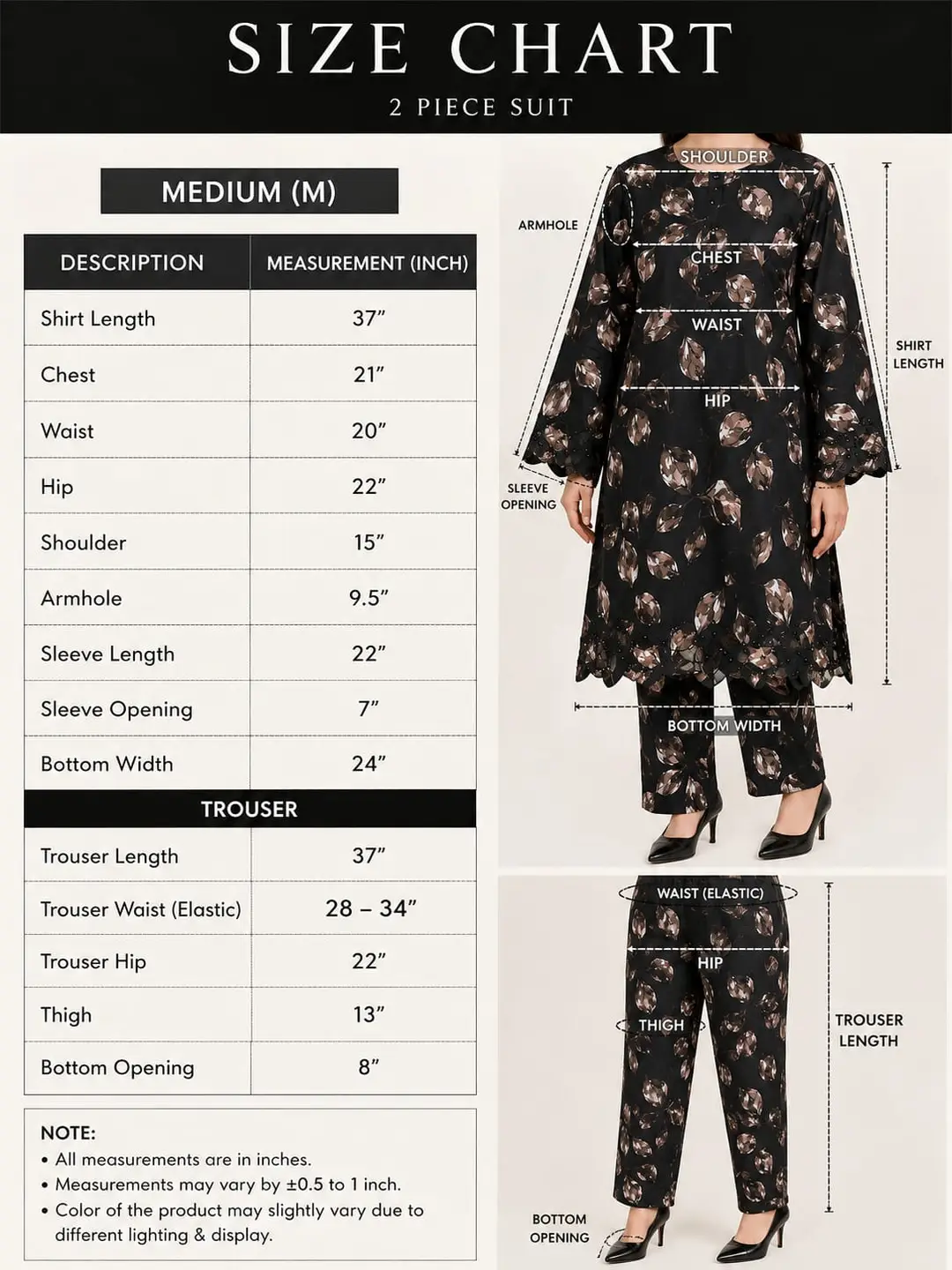 2 Pcs Women's Stitched Linen Printed Shirt And Trouser