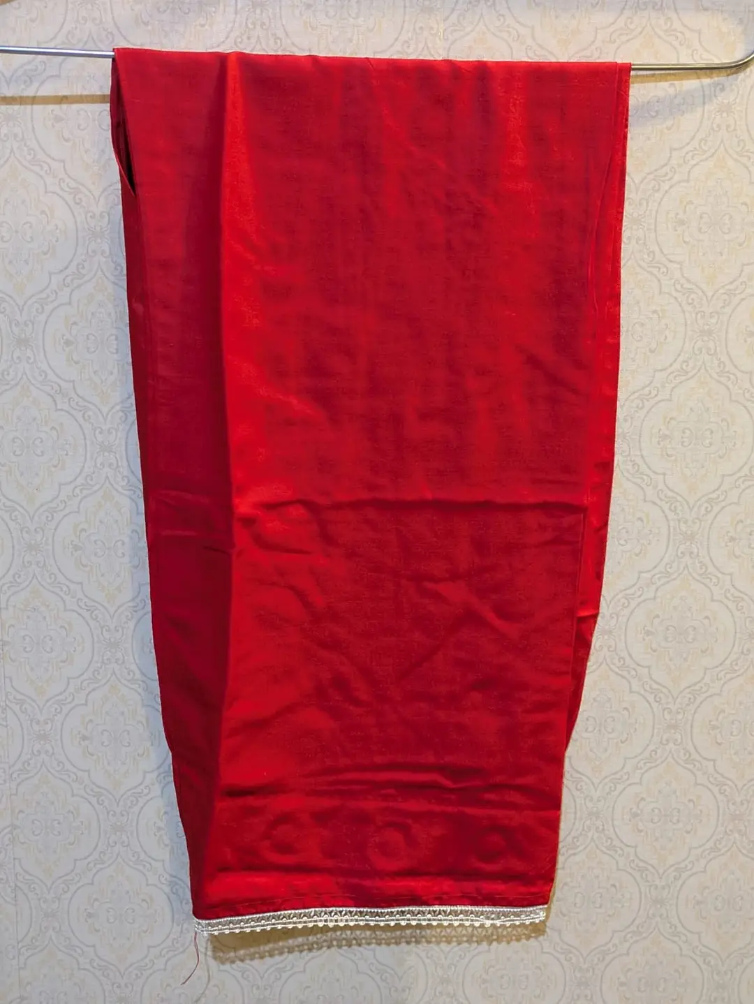 2 Pcs Women's Stitched Linen Plain Shirt And Trouser