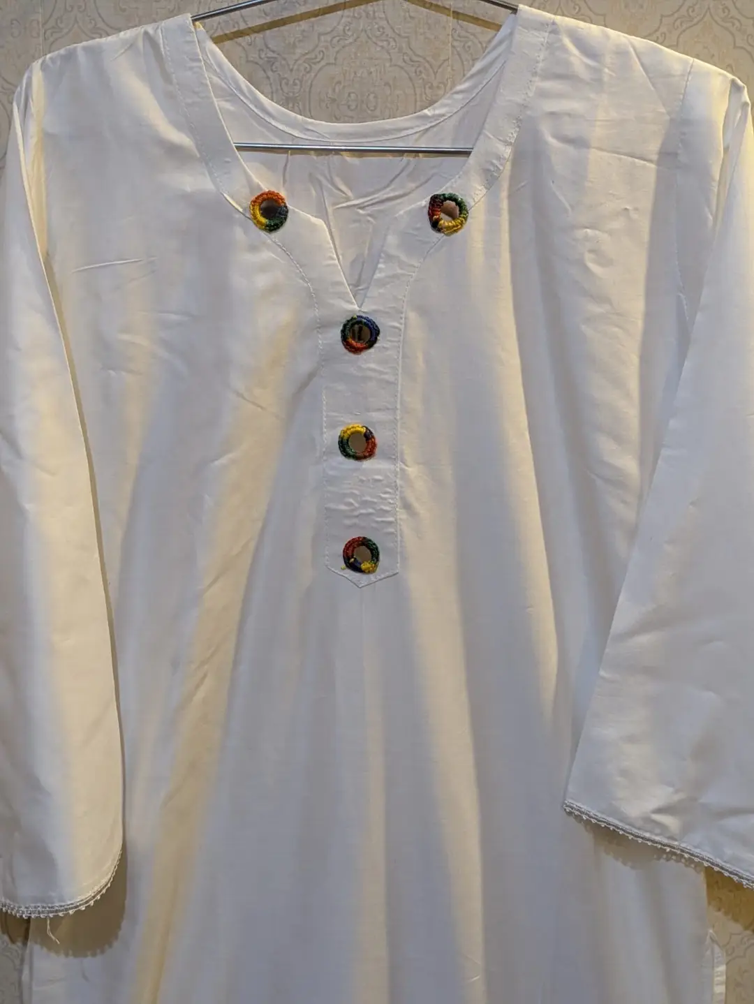 2 Pcs Women's Stitched Linen Plain Shirt And Trouser