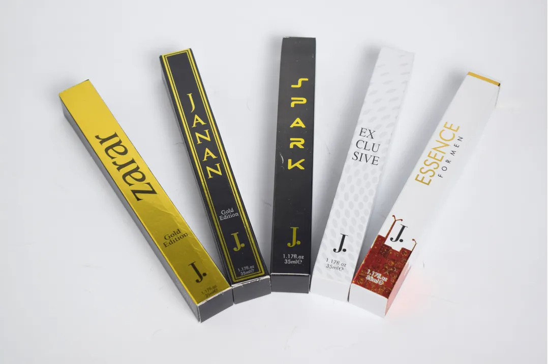 J. Pocket Perfume Set 35ml Multicolor Unisex Long Lasting