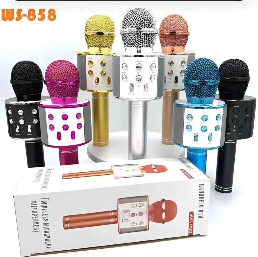 Multicolor Smart Touch Microphone for Karaoke Parties