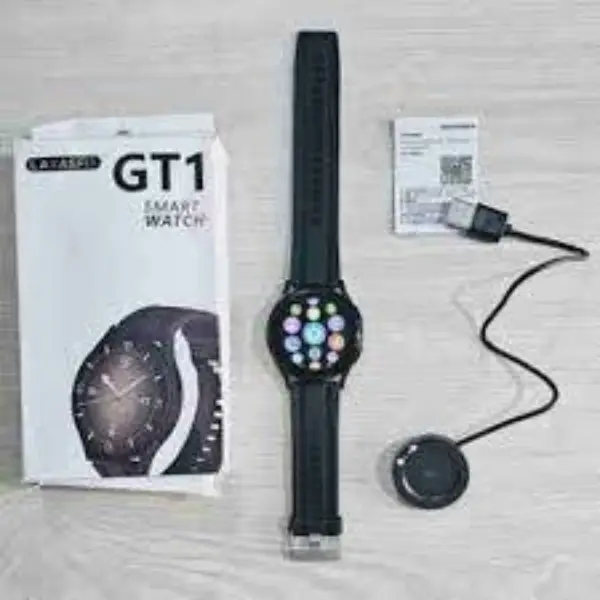 GT1 Round Dial Bluetooth Calling Smart Watch